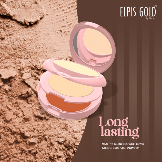 Elpis Gold 2 In 1 Long Lasting Compact