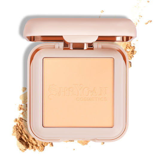 Shryoan All Day Matte 2 In 1 Oil Control Compact Powder