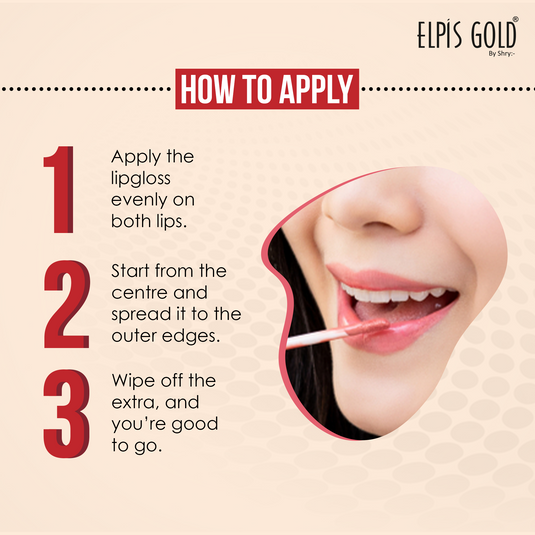 Elpis Gold Heart Matte Lipstick