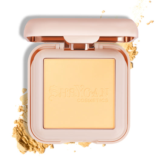 Shryoan All Day Matte 2 In 1 Oil Control Compact Powder