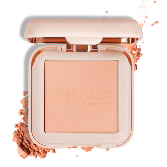 Shryoan All Day Matte 2 In 1 Oil Control Compact Powder