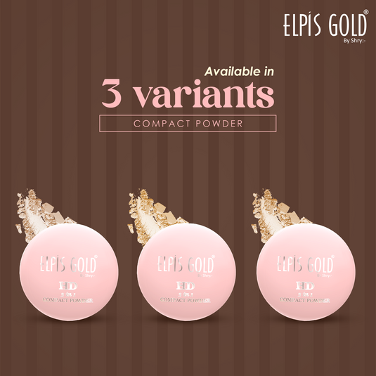 Elpis Gold 2 In 1 Long Lasting Compact