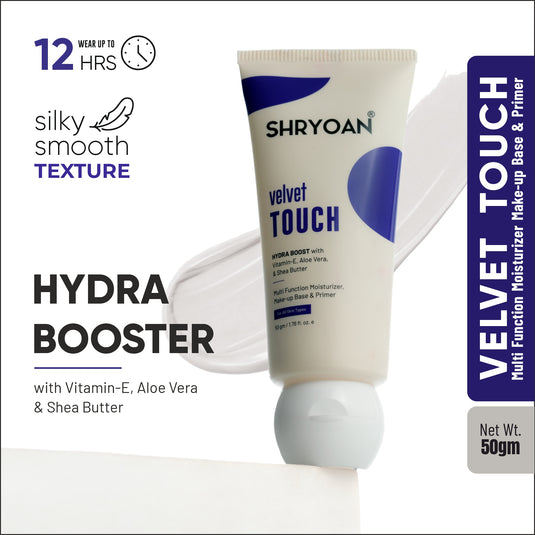 Velvet Touch Touch Moisturiser & Primer | 2-in-1 Primer| For All Skin Types
