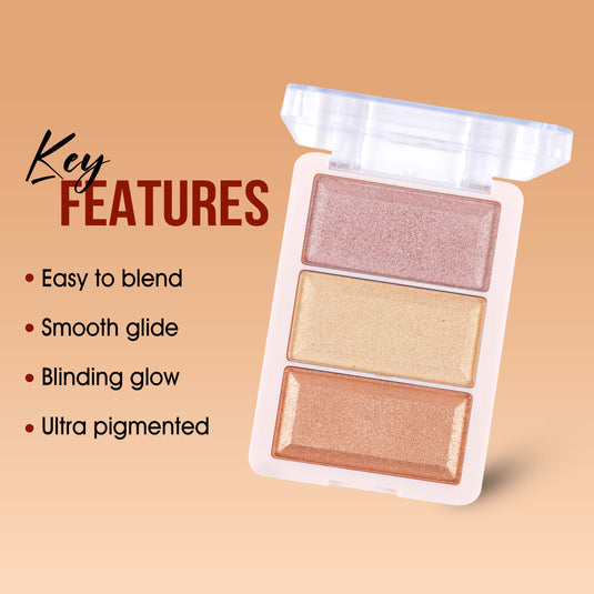 Elpis Gold Long Lasting Highlighter Palette