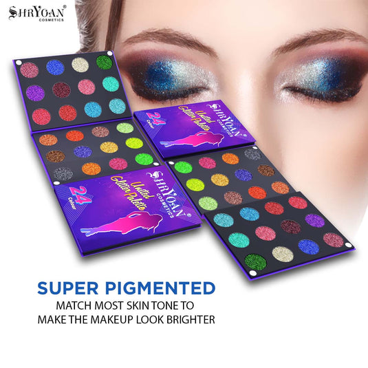 Shryoan United Glitter Palette