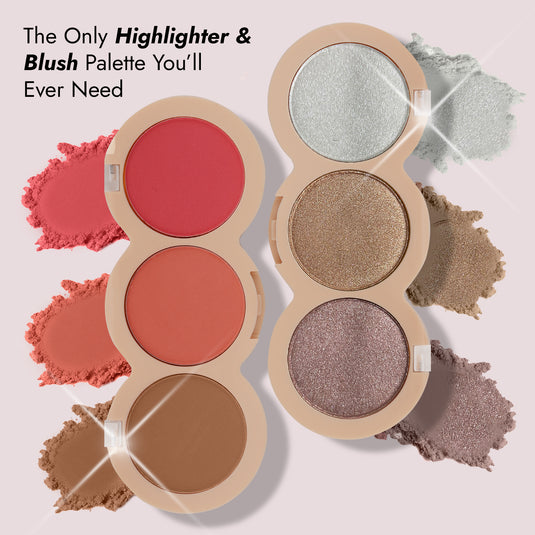Shryoan Check Leaders Highlighter And Blusher