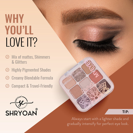 Shryoan Long Lasting Myeyesup Eyeshadow Palette