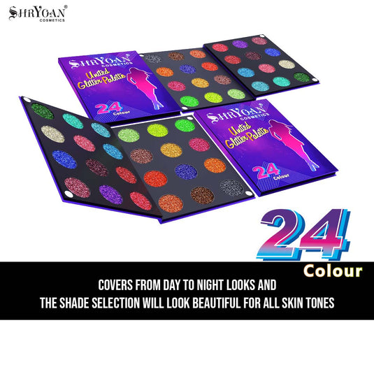 Shryoan United Glitter Palette