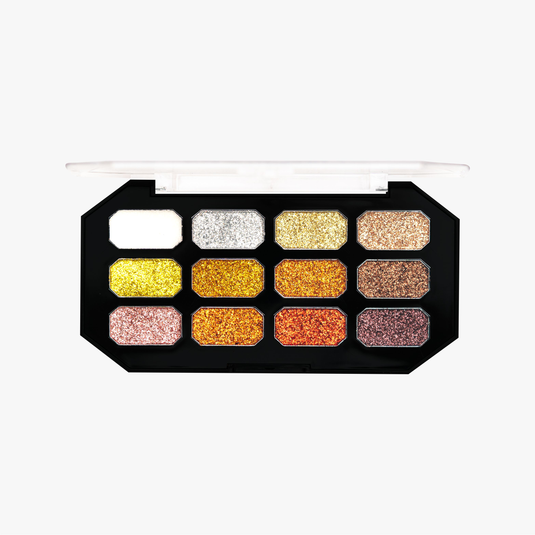 Shryoan 12 Shades Glitter Eyeshadow Palette