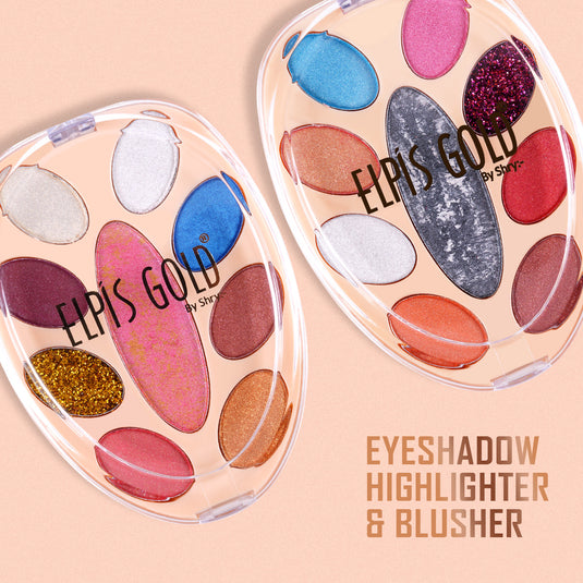 Elpis Gold Waterproof Highlighter Palette