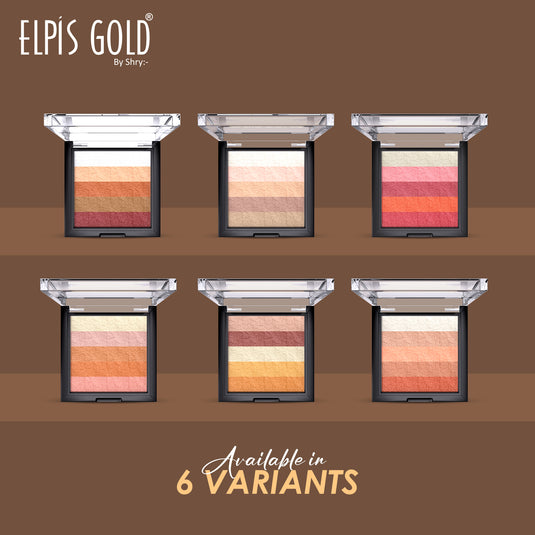 Elpis Gold Long Lasting Waterproof Highlighter Palette