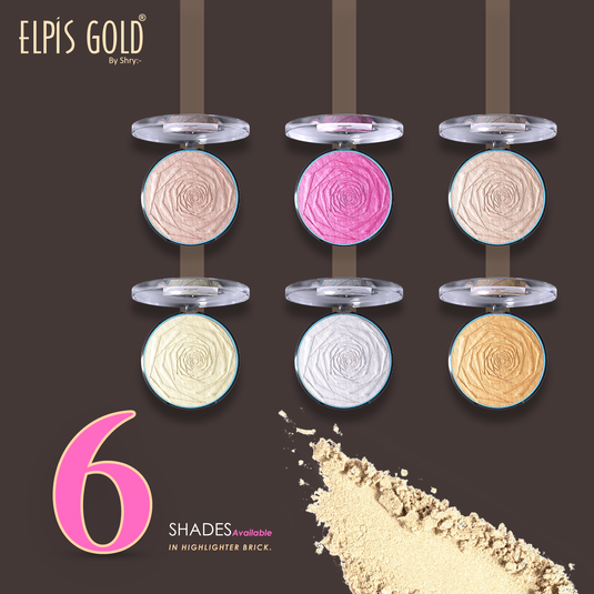 Elpis Gold Long Lasting Highlighter Palette