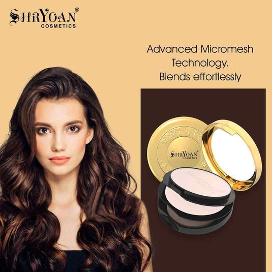 Shryoan 2 In 1 Oil Control Compact Powder 23G