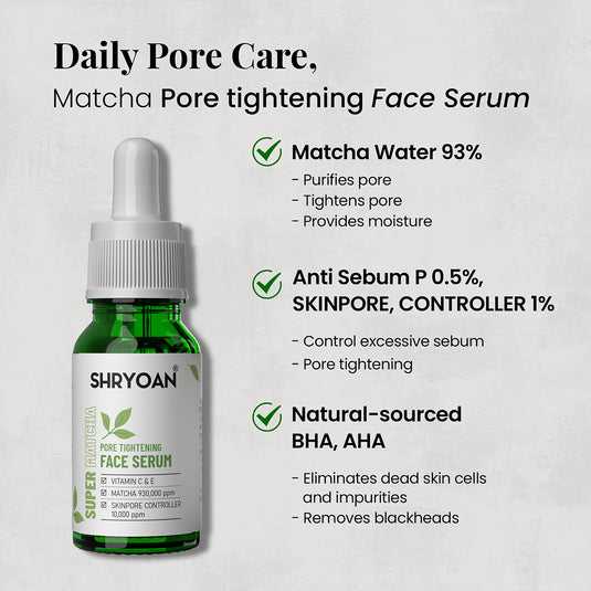 Shryoan Super Matcha Pore Tightening Face Serum