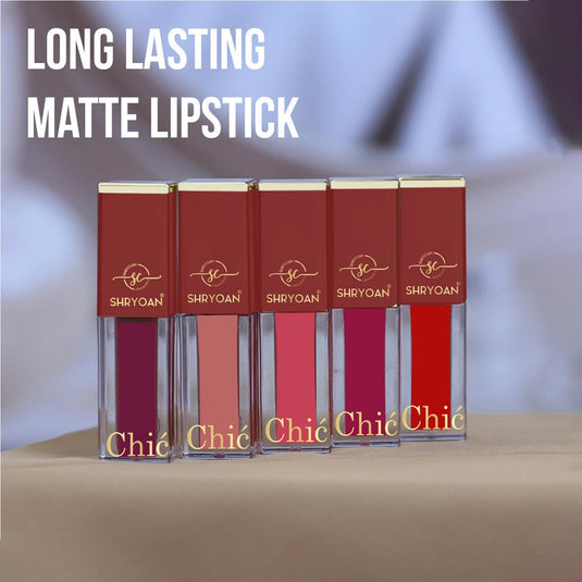 Shryoan Chic Velvet Matte Finish Liquid Lipstick