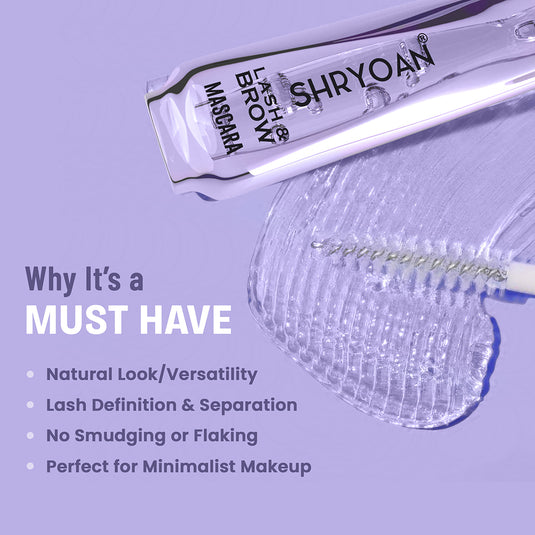 Shryoan Transparent Curl Gel Lash & Brow Mascara