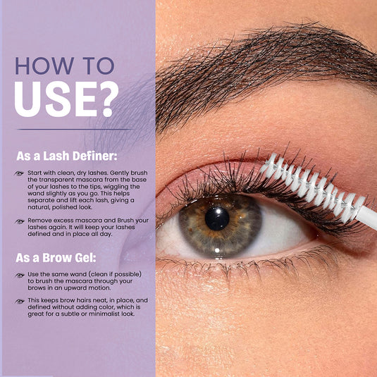 Shryoan Transparent Curl Gel Lash & Brow Mascara