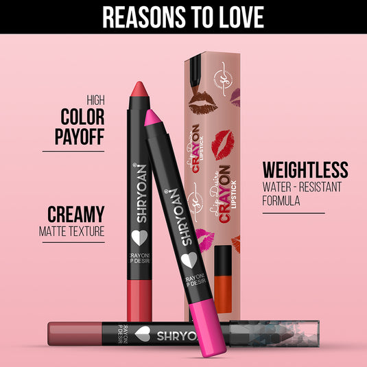 Shryoan Lip Desire Crayon Lipstick