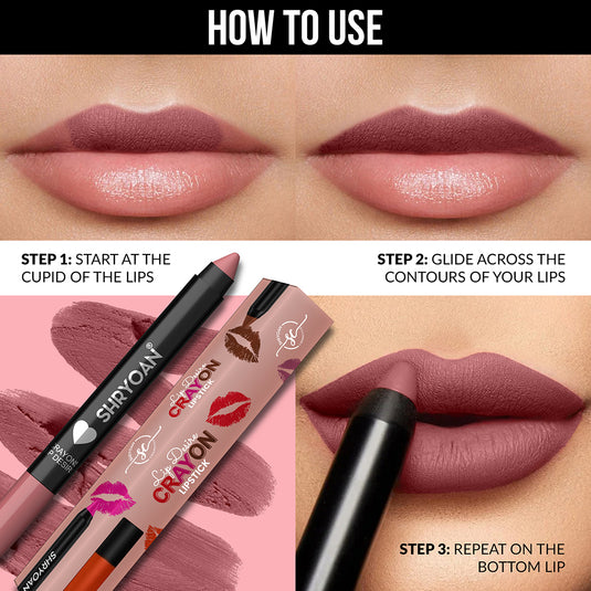 Shryoan Lip Desire Crayon Lipstick