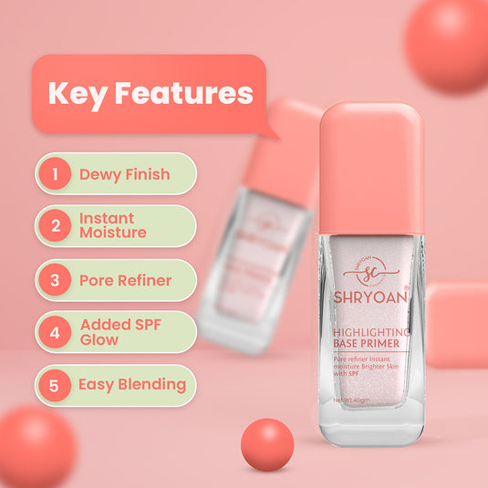 Shryoan Wonder Lift & Luminate Highlighting Base Primer
