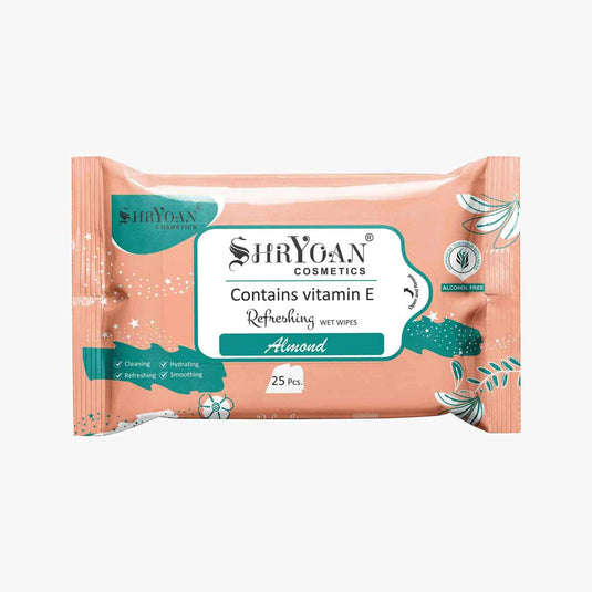 Shryoan Cosmetics Refreshing Wet Wipes (Pack Of 5)