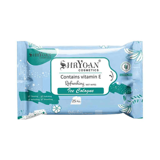 Shryoan Cosmetics Refreshing Wet Wipes (Pack Of 5)