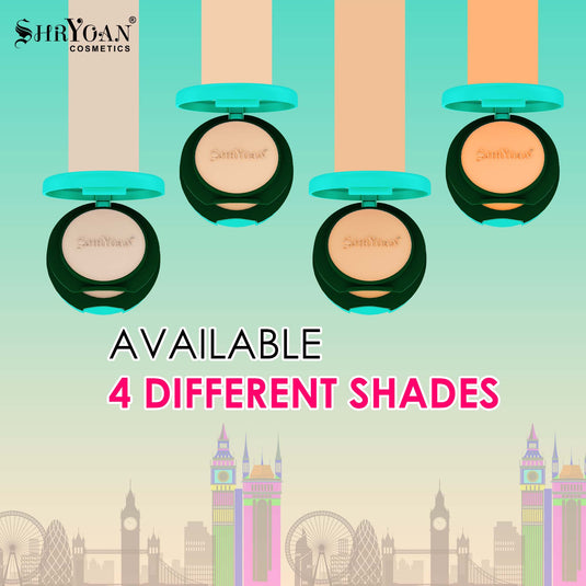 Shryoan 2 In 1 Oil Control Compact Powder