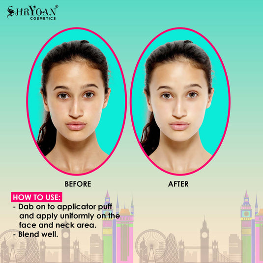 Shryoan 2 In 1 Oil Control Compact Powder