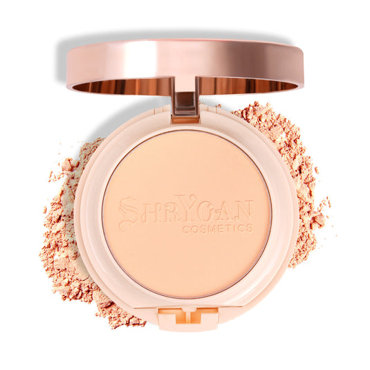 Shryoan 2 In 1 Oil Control Long Lasting Waterproof Compact Powder