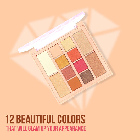 Shryoan Crystal 8+4 Eyeshadow & Highlighter Palette