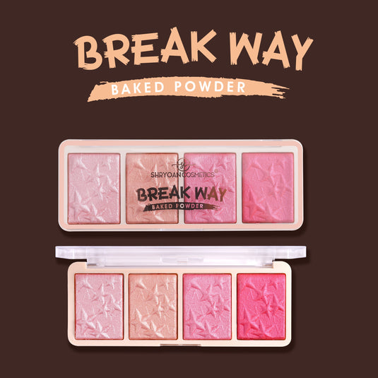Shryoan Long Lasting Highlight Break Way Baked Powder