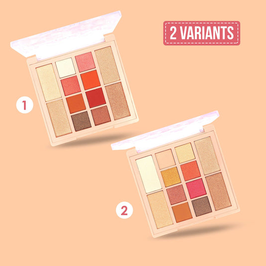 Shryoan Crystal 8+4 Eyeshadow & Highlighter Palette