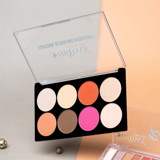 Contour Blush And Highlighter