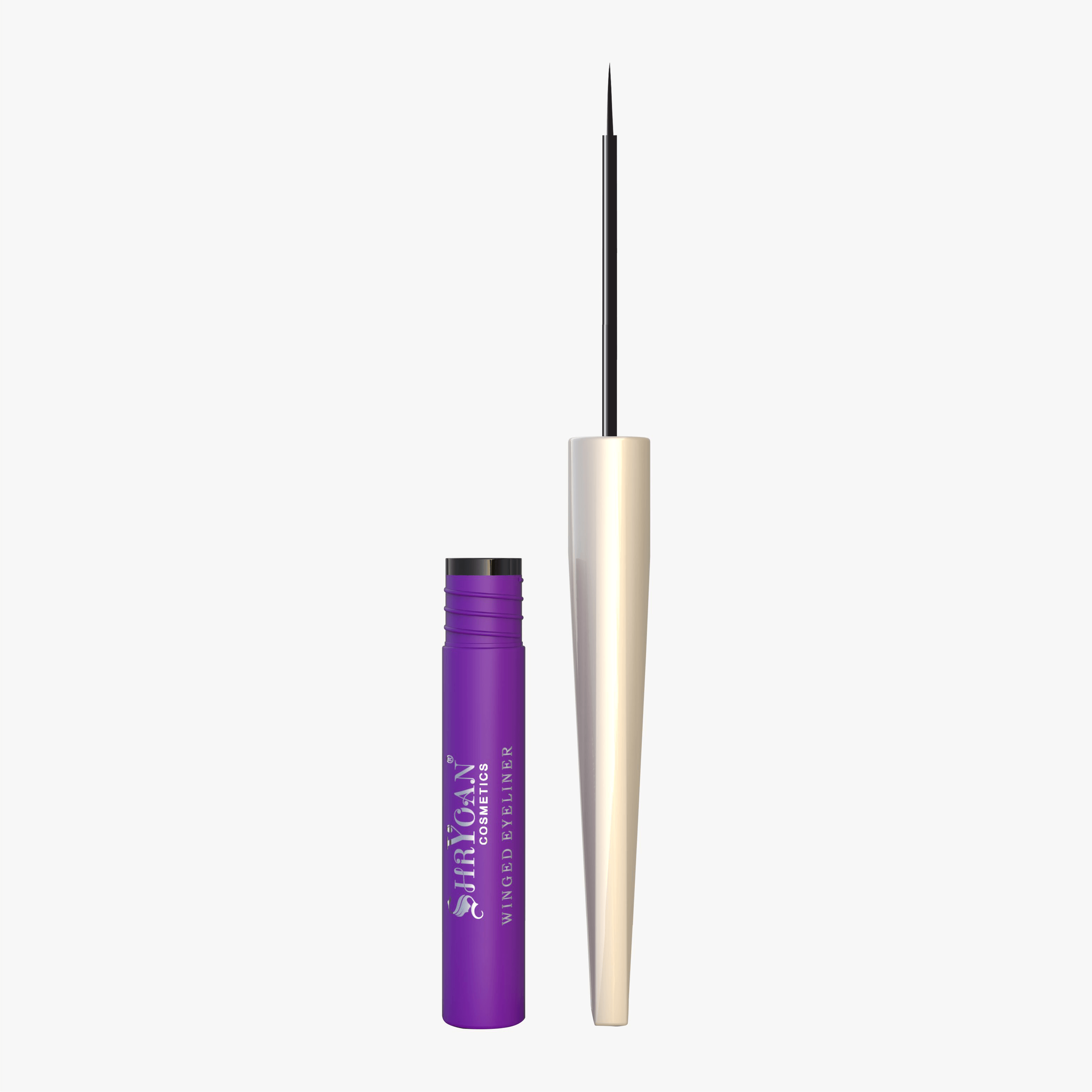 Mascara & Winged Eyeliner Black