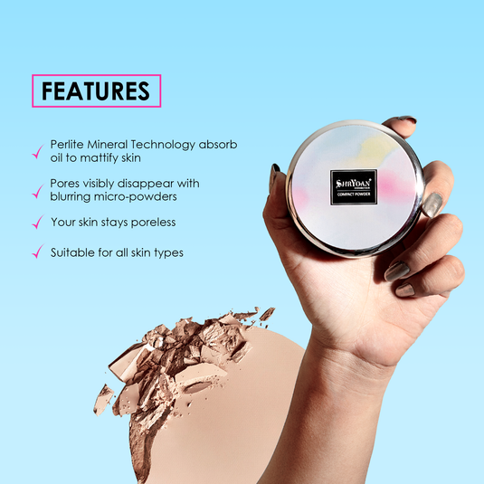 Shryoan 2 in 1 Compact Powder