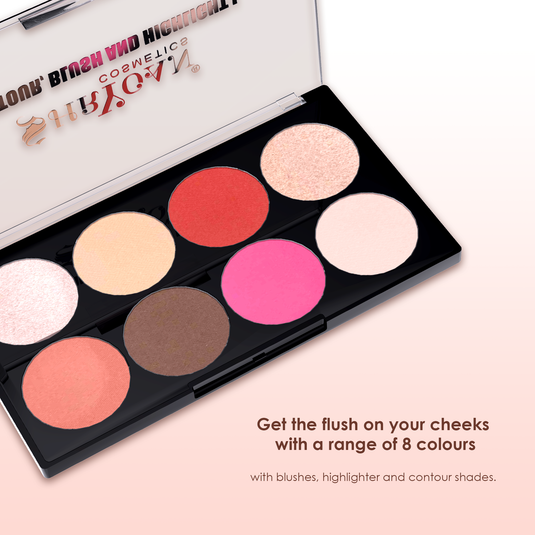 Contour Blush And Highlighter