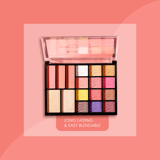 Eyeshadow+Highlighter Palette