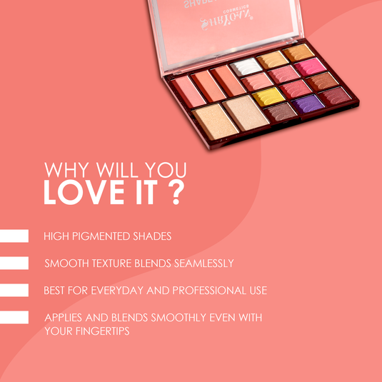 Eyeshadow+Highlighter Palette