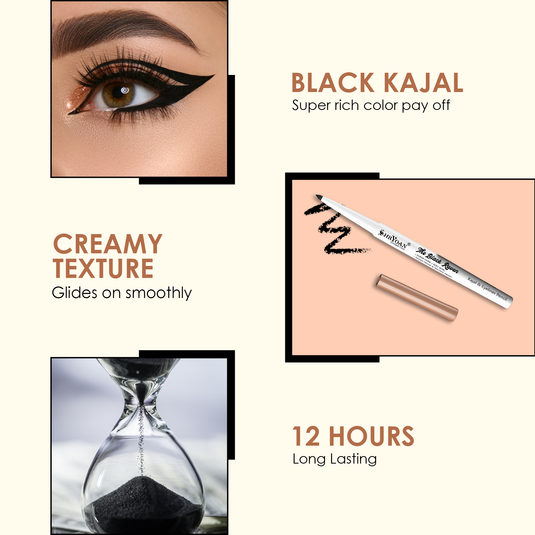 Black Revolving Kajal