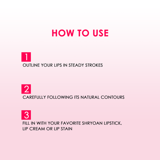 Shryoan Long Lasting ILip Formula Lipliner Eyeliner Pencil Set Of 12 Pc