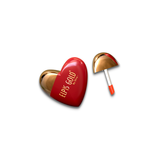 Elpis Gold Heart Matte Lipstick