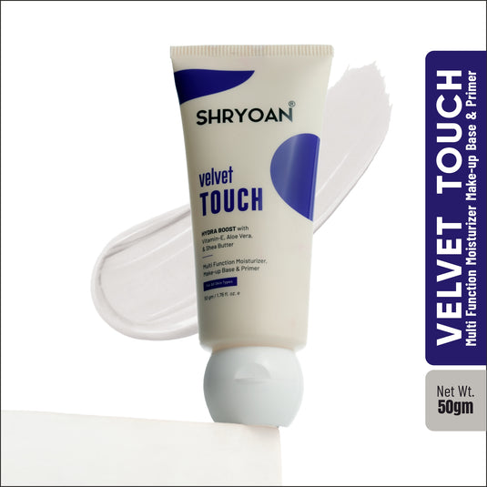 Velvet Touch Touch Moisturiser & Primer | 2-in-1 Primer| For All Skin Types