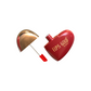 Elpis Gold Heart Matte Lipstick