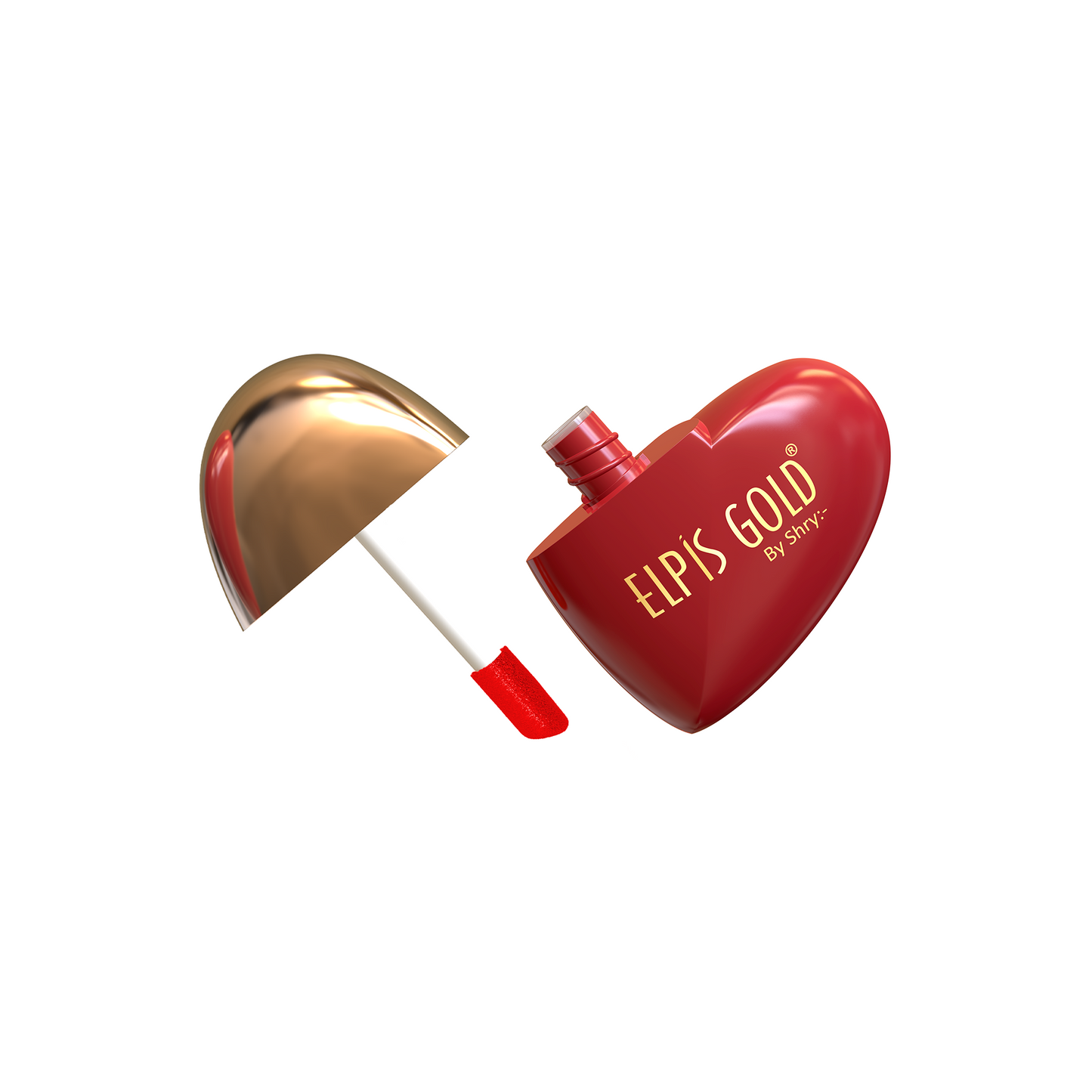 Elpis Gold Heart Matte Lipstick
