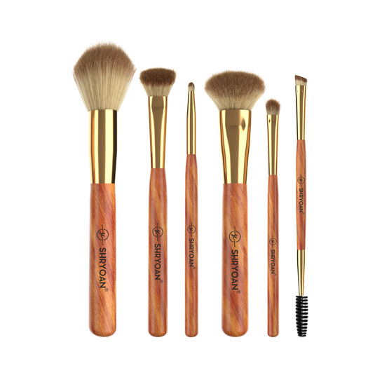 Shryoan Professional Makeup Brush Set (6 Pieces)