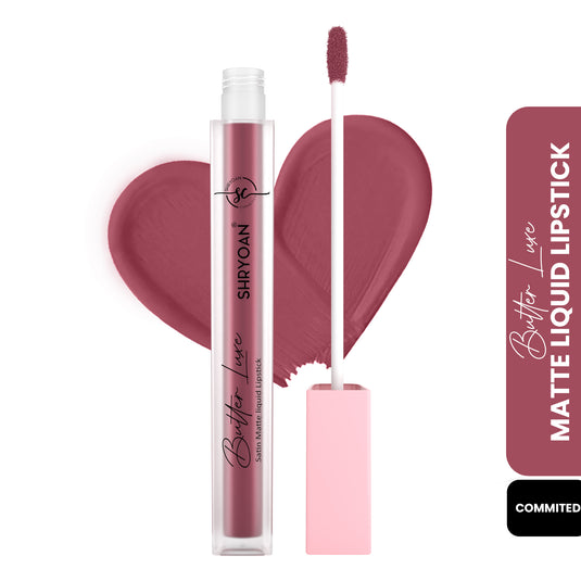 Shryoan Butter Luxe Satin Matte Liquid Lipstick