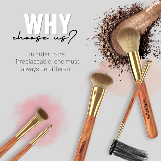 Shryoan Professional Makeup Brush Set (6 Pieces)