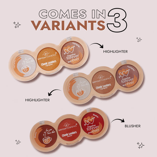 Shryoan Check Leaders Highlighter And Blusher