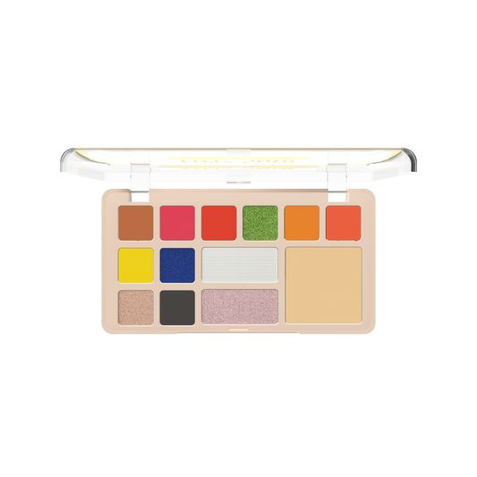 Elpis Gold Compact With Eyehadow Palette