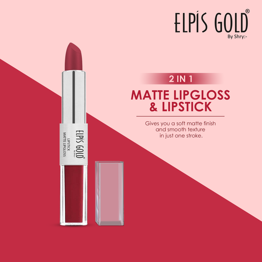 Elpis Gold Dual Liquid  Matte Lipstick